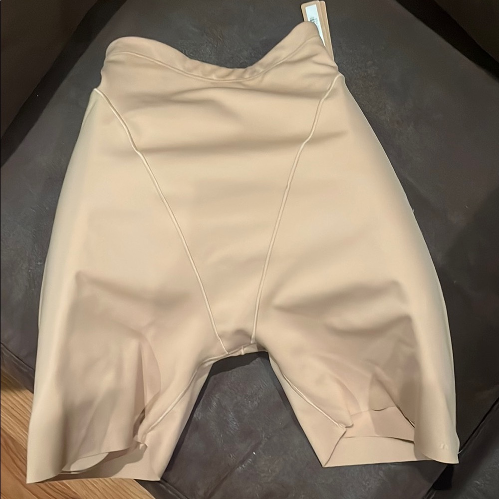 SKIMS Tan Shapewear Shorts